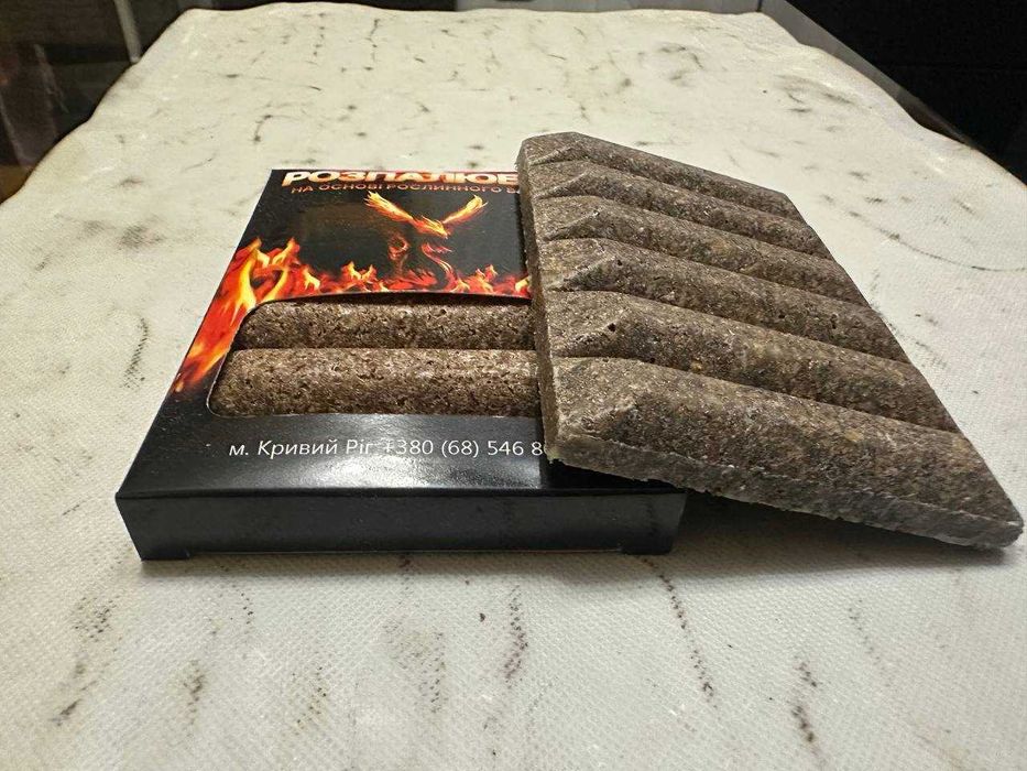 Розжиг на основе растительного воска / Еко / Розпалювач сухий