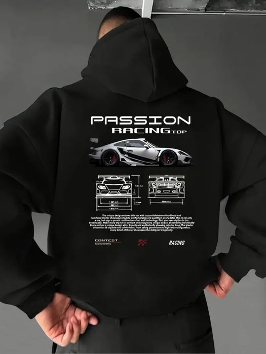 Худі чоловіче з принтом