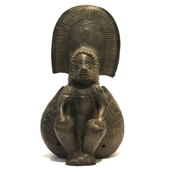 Escultura Terracota - Ocarina (Flauta) - Pré-colombiano – 1967