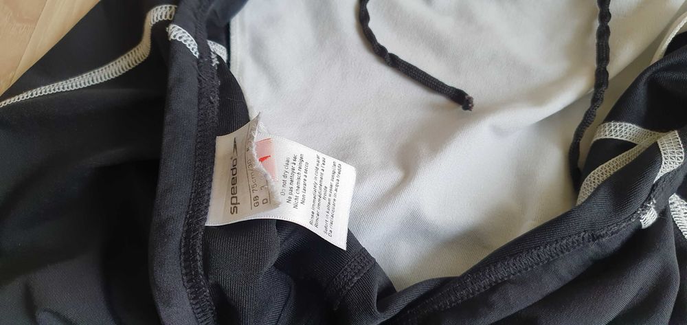 Kąpielówki Speedo czarne krótkie S