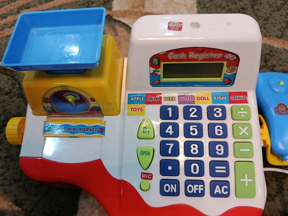 Кассовый аппарат игрушка бытовая техника