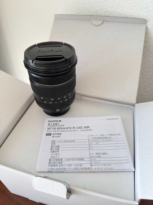 Lente Fujifilm Fujinon 16-80mm F4 R OIS WR