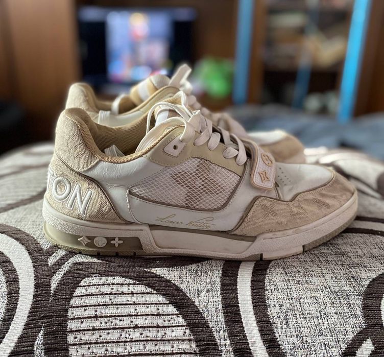 Чоловічі кросівки louis vuitton trainer sneak кросовки луи витон