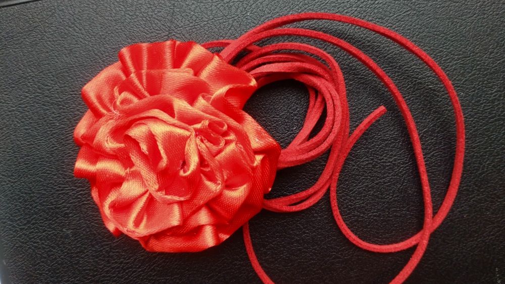 Чокер Троянда,квітка,роза,чокер в кольорах,burberry