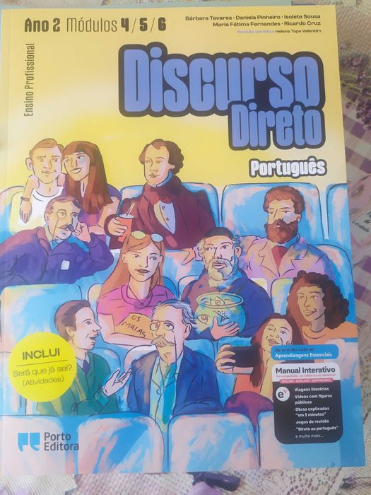Discurso Direto Ano 2 -Módulos 4,5,6-Ens.Profissional-VERSÃO PROFESSOR