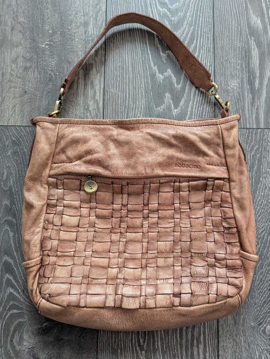 Сумка Італія натуральна шкіра валіза шопер