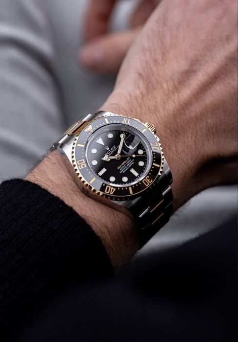 Часы ROLEX 126603 Sea-Dweller Золото/Сталь 43 мм