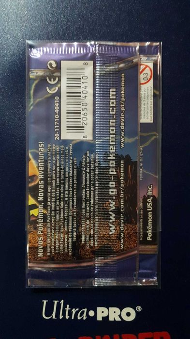 2007 Pokemon TCG Diamond & Pearl Base Set Booster Pack Português PT Electivire Artwork Pacote SELADO / NOVO