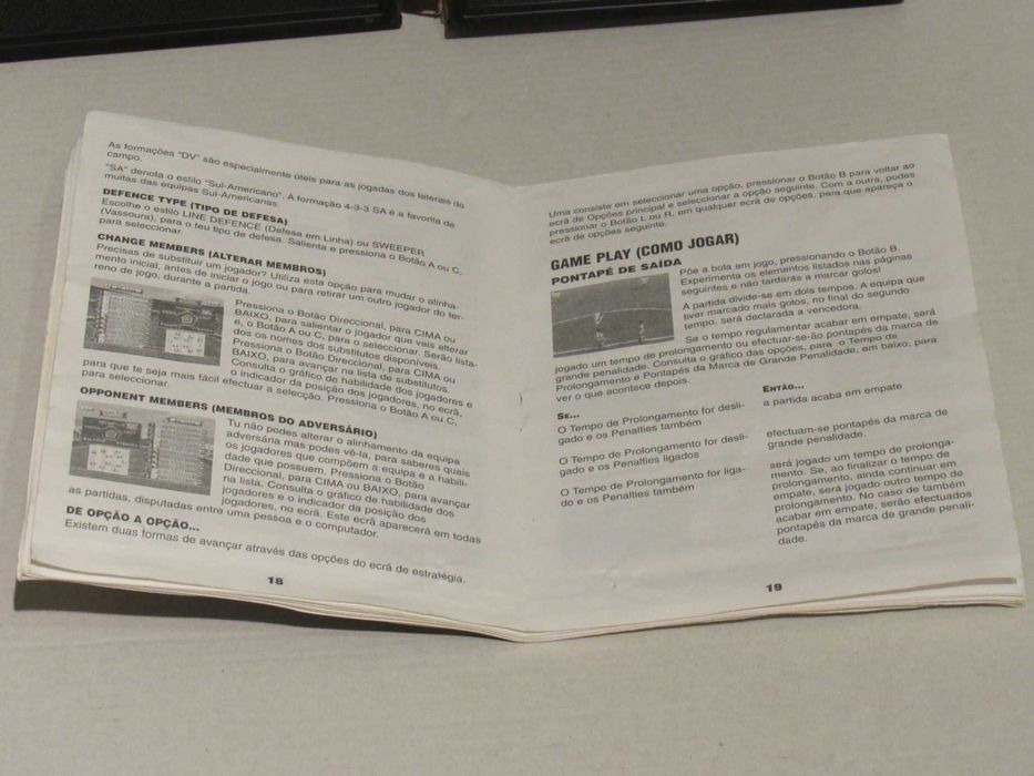 Jogo Sega Saturn Sega Worldwide Soccer 97