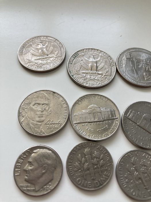 USA coins монети США