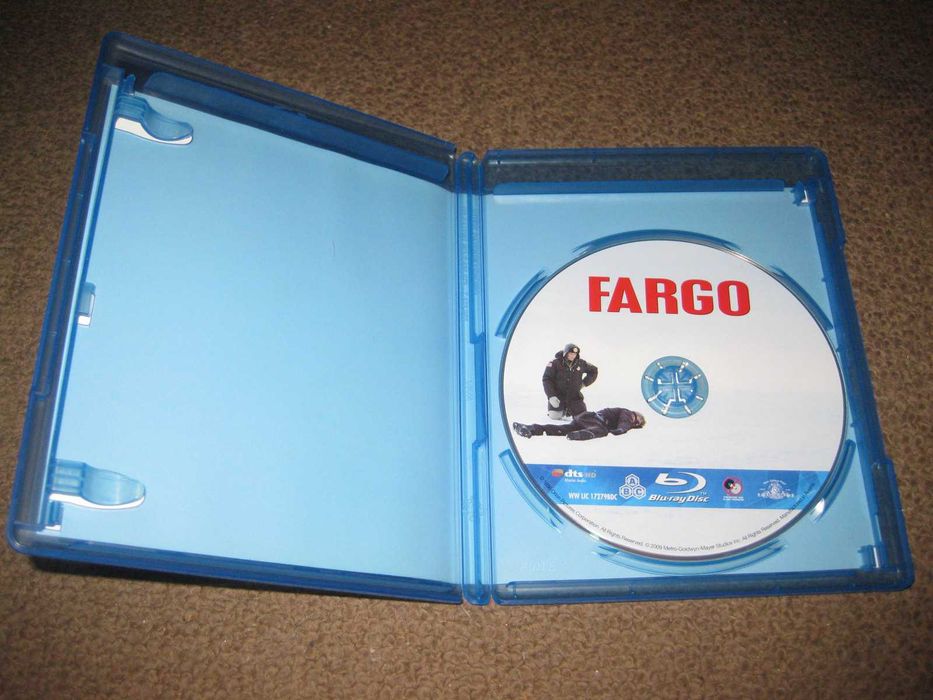 Blu-Ray "Fargo" de Joel e Ethan Coen/Raro!