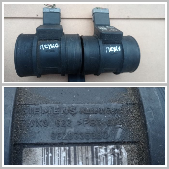 ДМРВ Пежо Ситроен Siemens 5WK9 623 9628336380/ 9650010780 7.28342.04