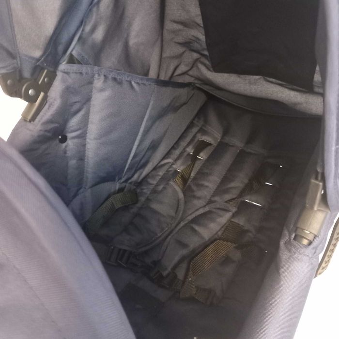 Bambisol Bliźniaczy Wózek Spacerowy dla dzieci do 15kg B231 podwójny