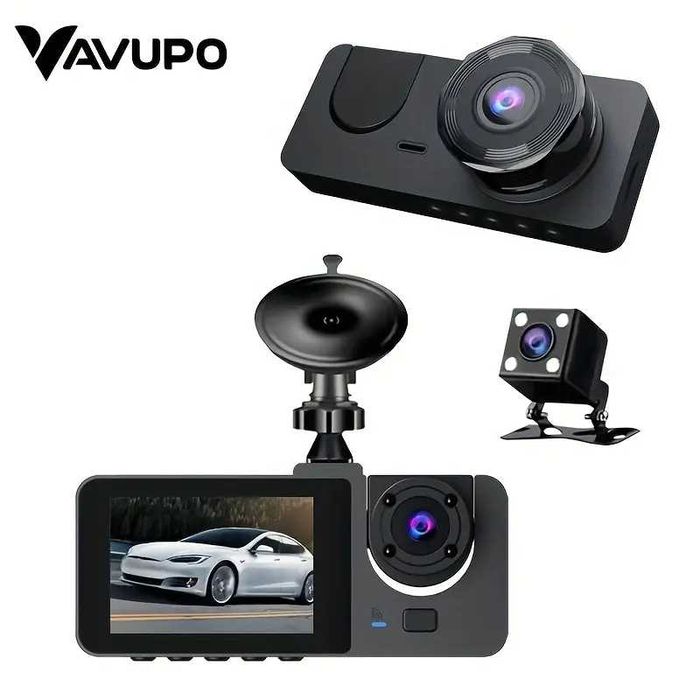 3-kanałowa kamera samochodowa