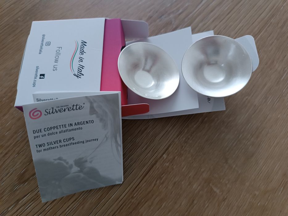 Proteção para Mamilos de Prata Silverette