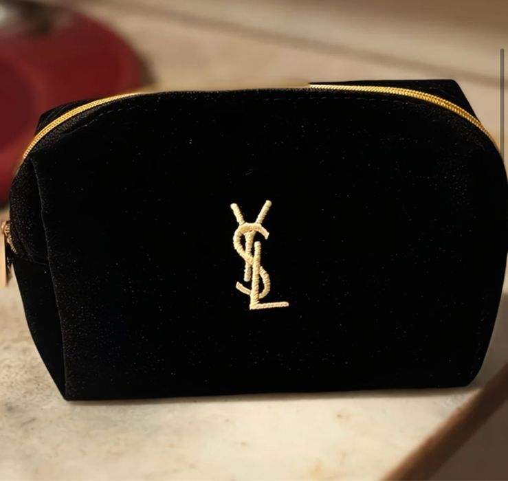 Велюрова косметичка Yves Saint Laurent