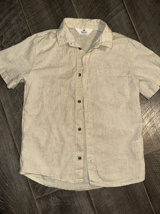 Рубашка шведка h&m 146 10-11 років