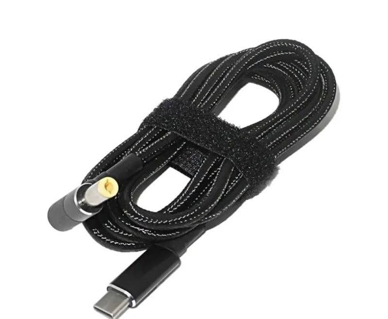 Універсальний Кабель Живлення Ноутбука 100W Type-C to DC 5.5x2.5 mm