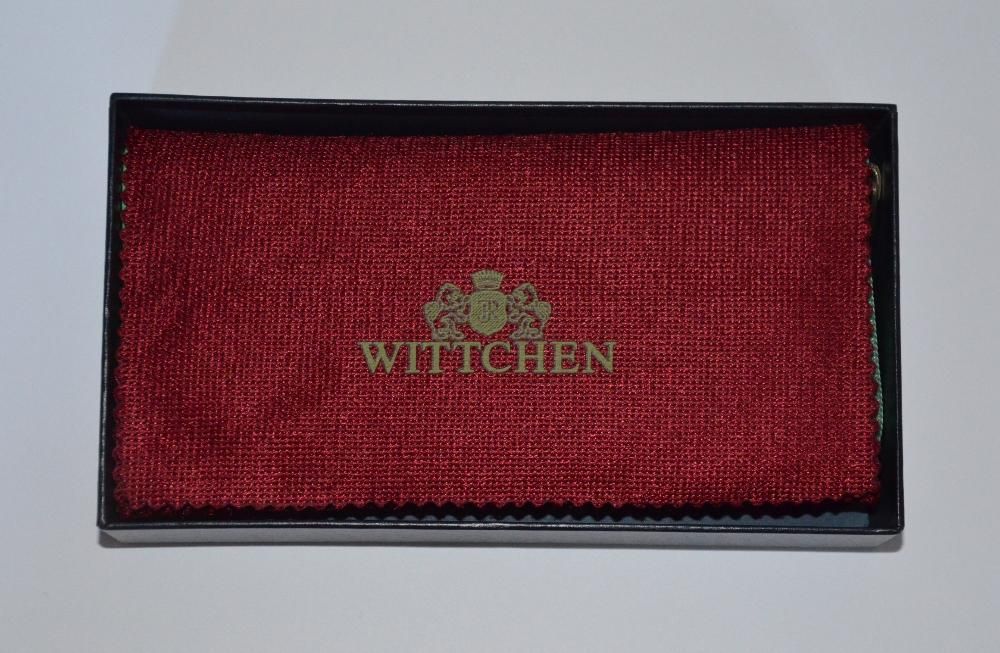 WITTCHEN skórzany portfel damski zielony ORYGINAŁ