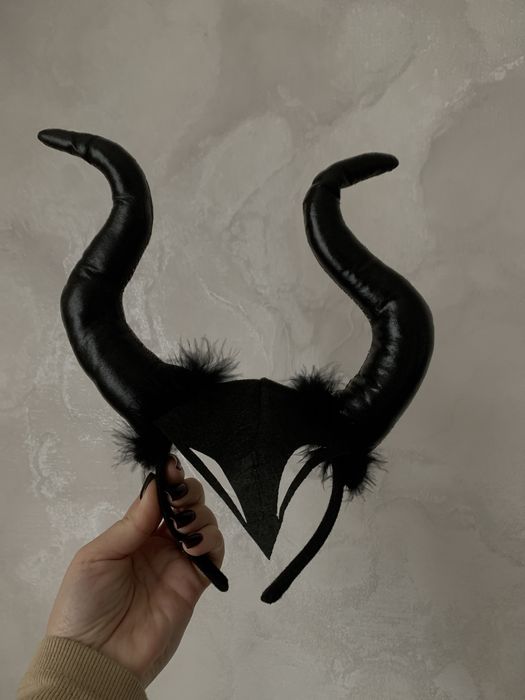 Обруч Маліфісента на хелловін