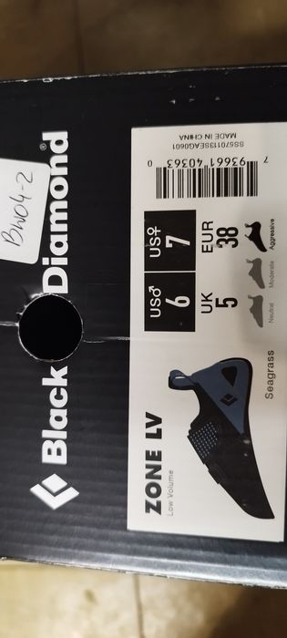 Nowe buty wspinaczkowe Black Diamond Zone LV 38