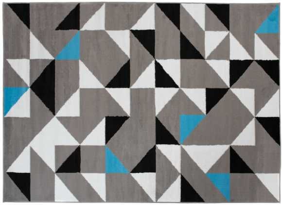 Dywan 220×300 – nowoczesny wzór, wymaga prania – okazja