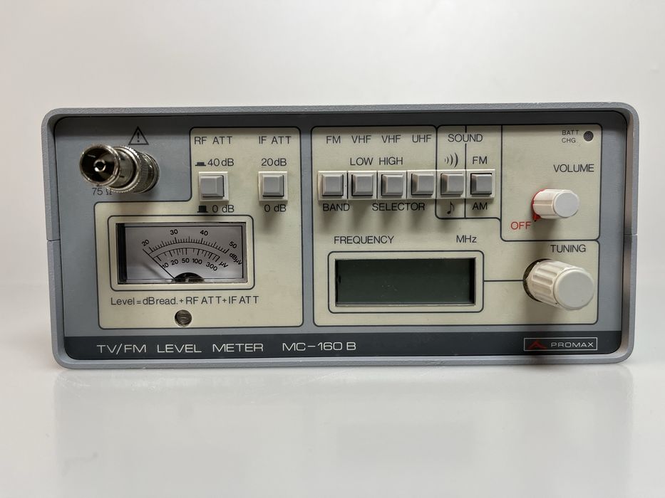 Medidor de nível TV/FM Promax