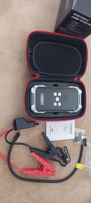 Jump Starter com compressor de ar -  NOVO