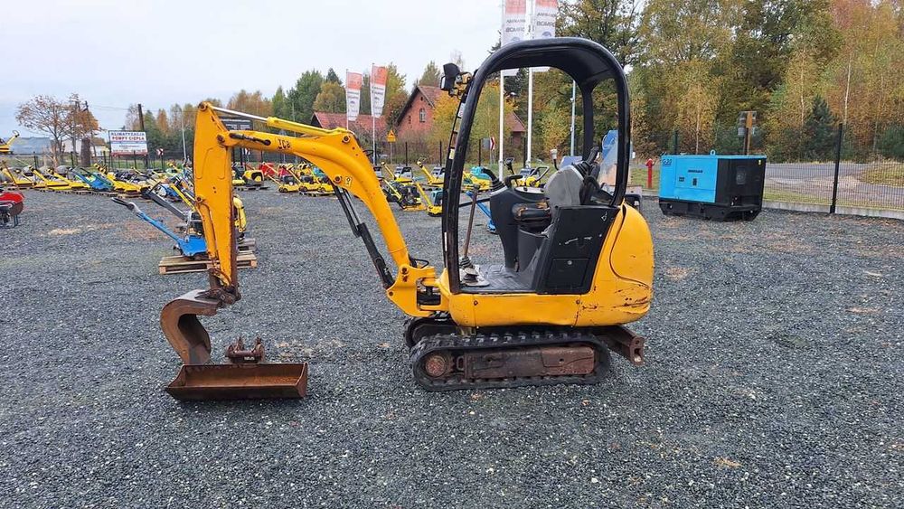 2007 Minikoparka JCB 8014 2 łyżki wolf sv 16 et 15 bobcat wacker