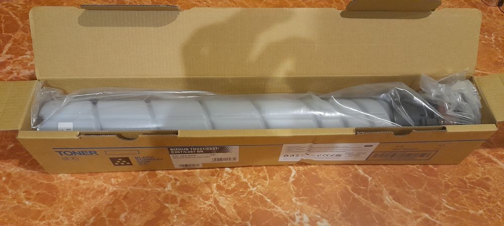 Toner konica minolta bizhub TN221 / C227 / C267 / C287 BK czarny black schwarz Nowy