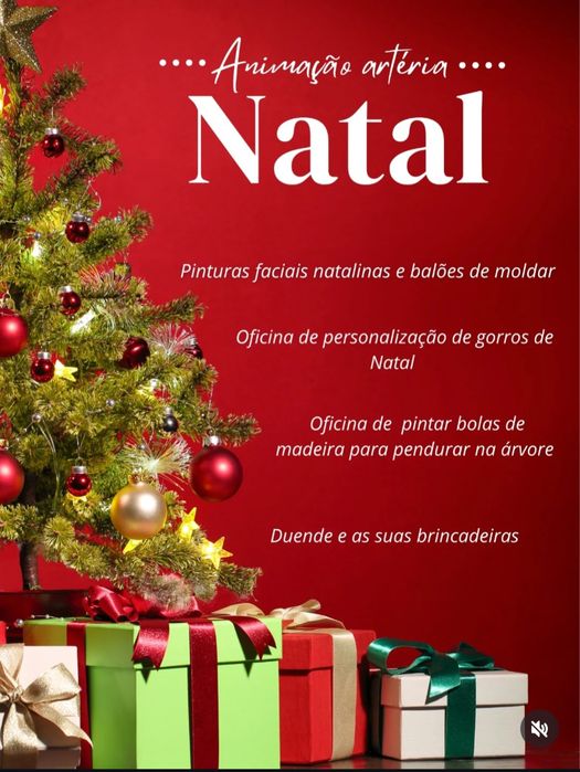 Animação infantil Natal