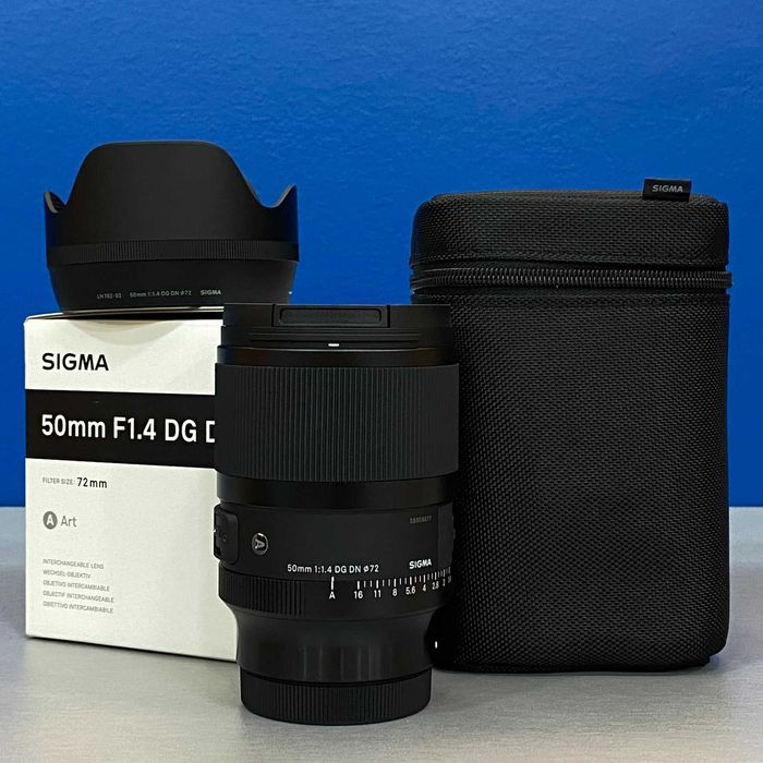 Sigma ART 50mm f/1.4 DG DN | L-Mount | NOVA | 5 ANOS DE GARANTIA