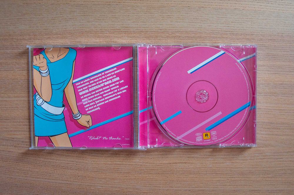 Grand Theft Auto: Vice City Official Soundtrack Box Set, Banda Sonora