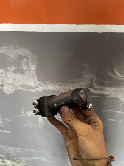 Guiador e avanço para bicicleta