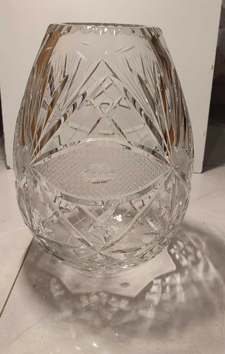 Wazon kryształ Kolekcja PRL duży 29 cm