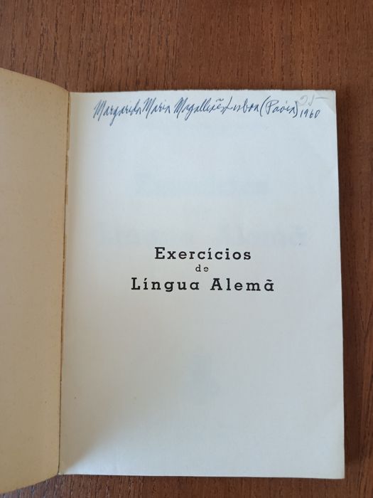 Exercícios de Língua Alemã