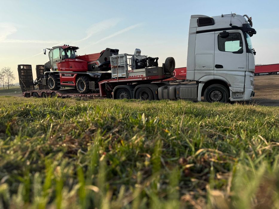 Transport Maszyn, Laweta, Niskopodwoziowy, Podczołgówa