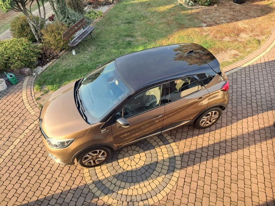 Renault Captur Bezwyp.SKÓRA.Ledy.KAMERA.Grzane Fotele.NAVI..Lakier Oryginał
