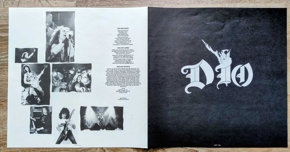 Dio Sacred Heart LP Japan OBI NM