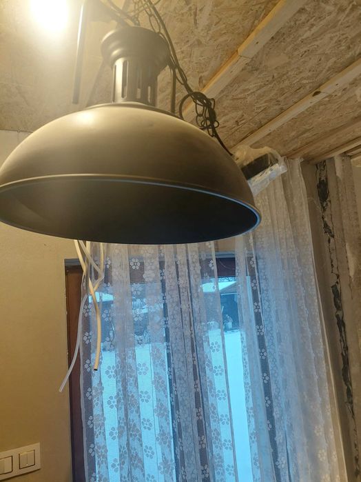 Lampa wisząca LOFT GRAVIS E27 czarna, industrialna EDO Solutions