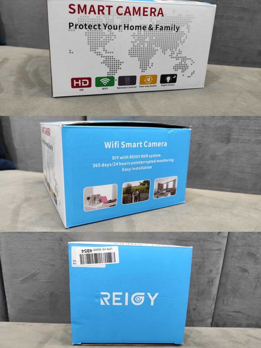 Kamera bezpieczeństwa REIGY 5MP WIFI 360° Dżwięk 2 stronny, Kolor