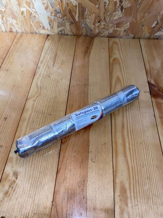 Герметик для скла SAFE GLASS-20 600ml, Crocodile, SikaFlex 256