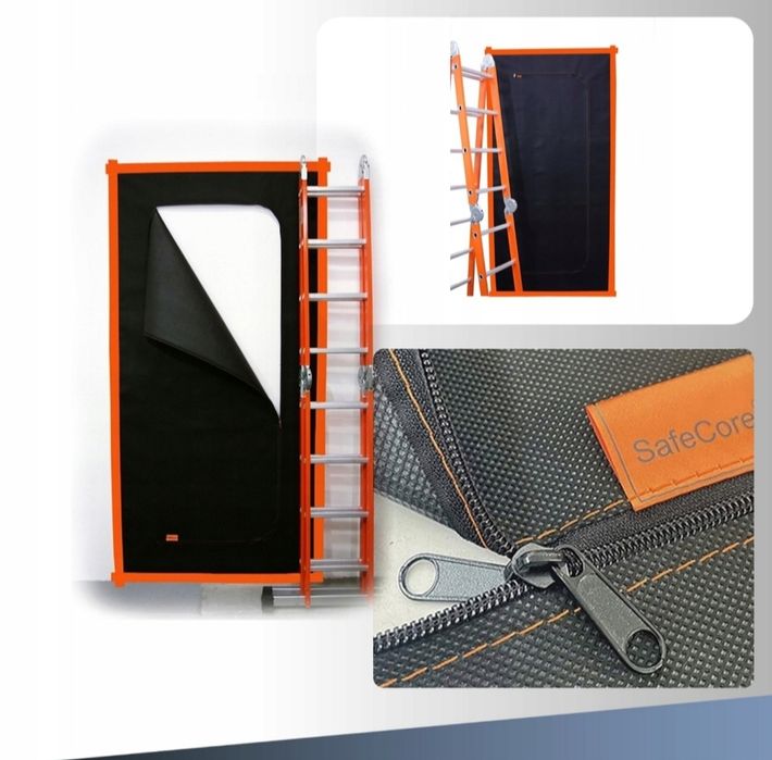 Drzwi Przeciwpyłowe 3 sztuki BUDOWLANE Premium Kurtyna Malarska Remont