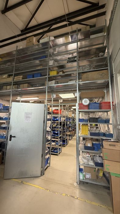 Antresola przemysłowa platforma magazynowa składowa regał konstrukcja wielopoziomowa  60m2 podest magazynowy