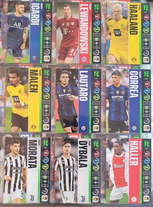 Panini Top Class 2022 karty piłkarskie