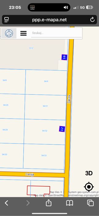 Dzialka z WZ 765 m² Zakole przy Witosa - Widok 2