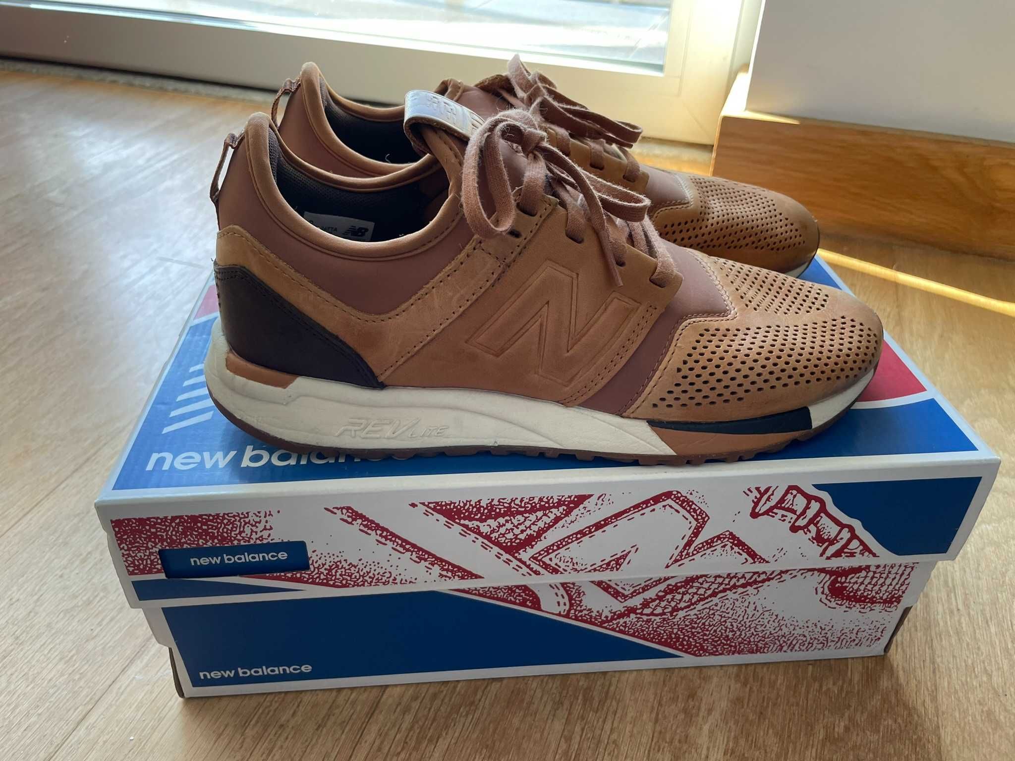 New Balance 247 Brown Luxe 40 US7 Gloria E Vera Cruz OLX.pt