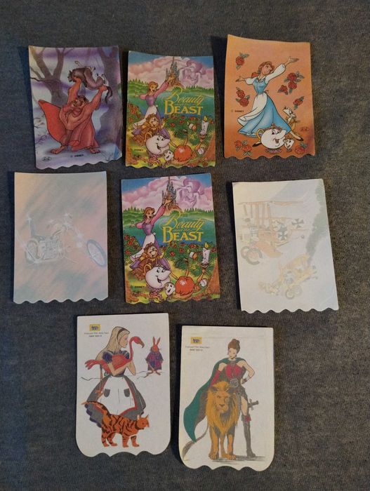 Karteczki    z     notesików           różne