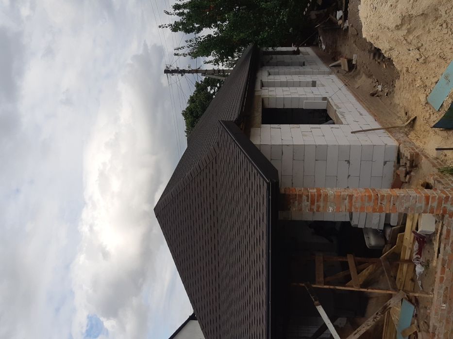 Строительство домов. Кладка кирпича,газоблока.