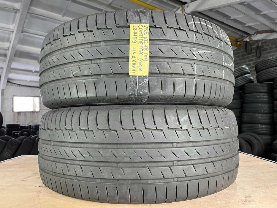 LS1459 Літні шини 255/60r18 Continental PremiumContact 6 пара резина